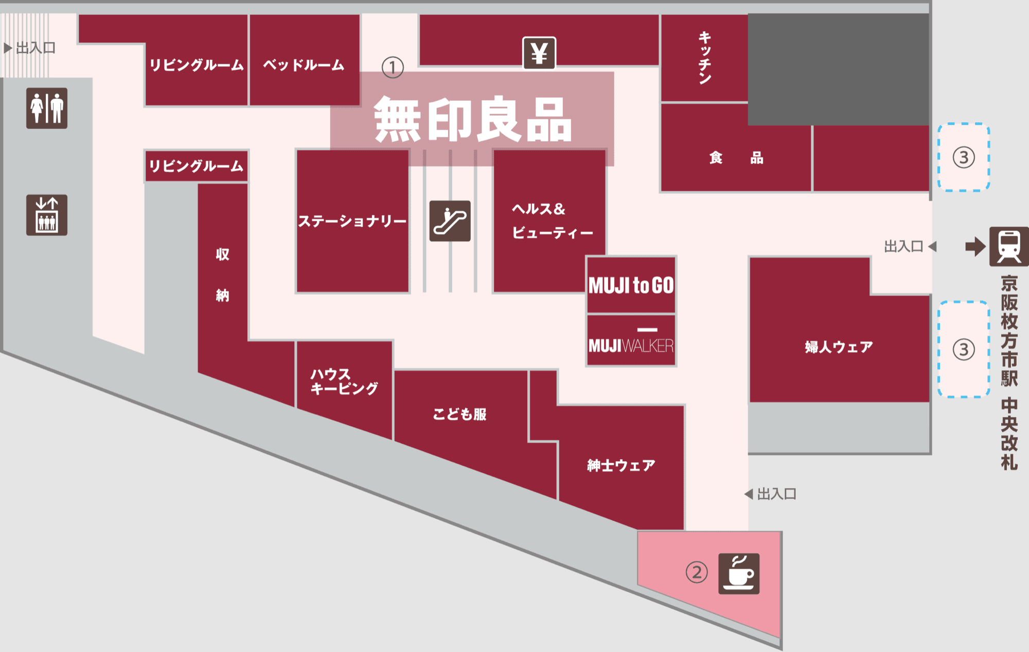 2F フロアマップ