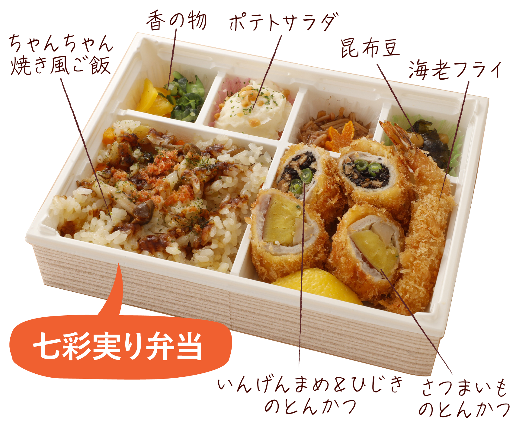 七彩実り弁当