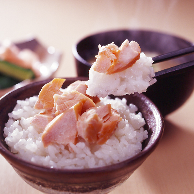 鮭荒ほぐし