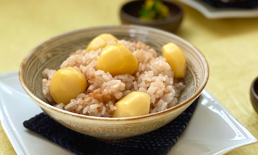 栗炊き込みご飯の素